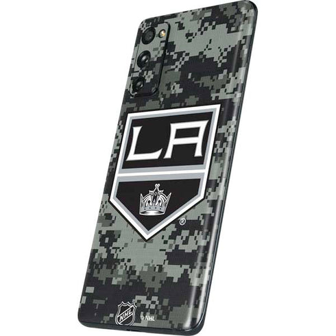 NHL Los Angeles Kings Camo Galaxy S20 Fan Edition Skin